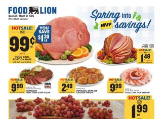 Food Lion Weekly Ad Mar 25 – Mar 31, 2026