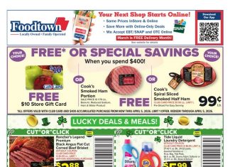 Foodtown Weekly Ad Mar 06 – Mar 12, 2026