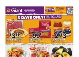 Giant Food Weekly Ad Mar 13 – Mar 19, 2026 (St. Patrick’s Day Promotion Included)