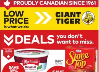 Giant Tiger Weekly Ad Mar 25 – Mar 31, 2026 (Easter Promotion Included)