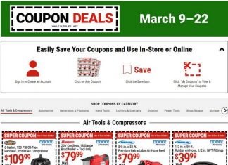 Harbor Freight Coupon Sale Mar 09 – Mar 22, 2026