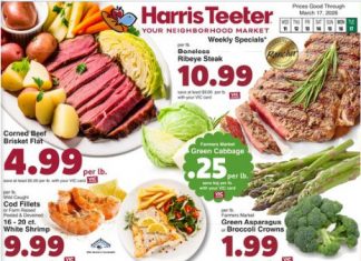Harris Teeter Weekly Ad Mar 11 – Mar 17, 2026 (St. Patrick’s Day Promotion Included)