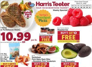 Harris Teeter Weekly Ad Mar 25 – Mar 31, 2026 (Easter Promotion Included)