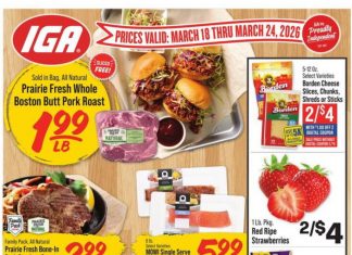 IGA Weekly Ad Mar 18 – Mar 24, 2026