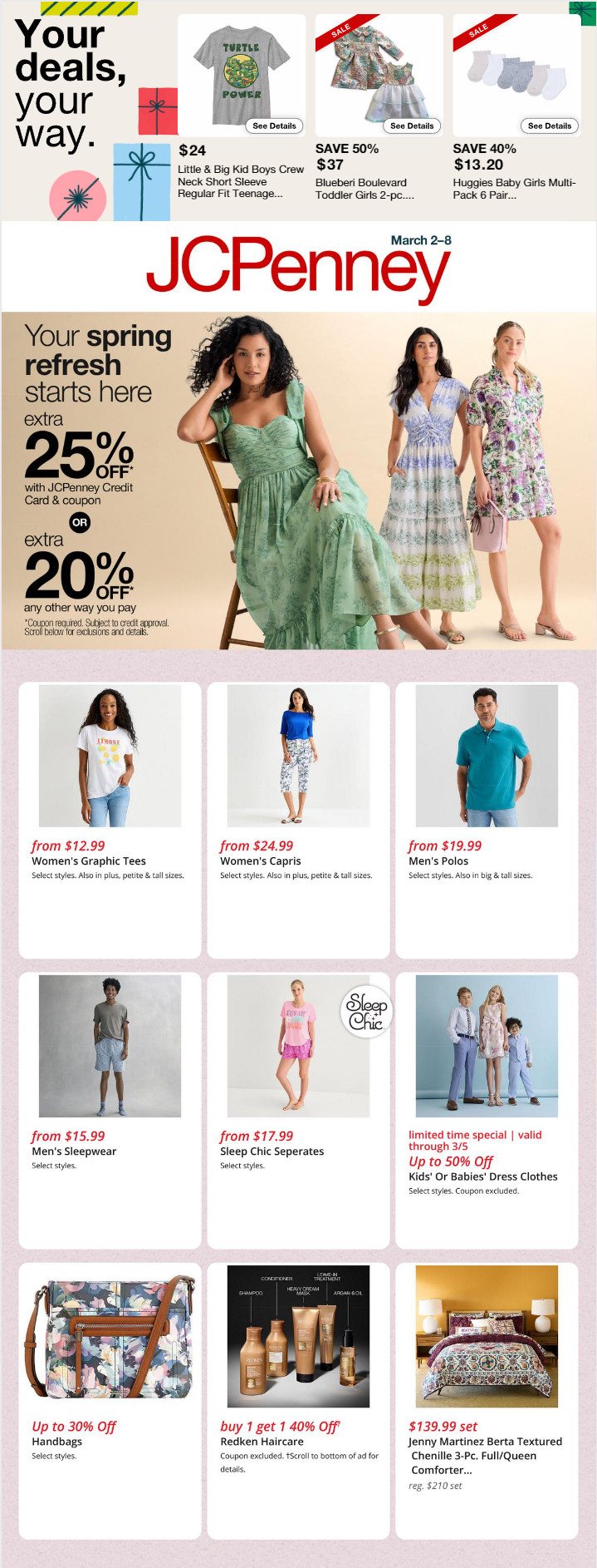 JCPenney Store Ad Mar 02 Mar 08, 2026