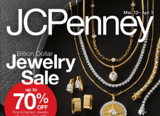 JCPenney Jewelry Sale Mar 12 – Apr 05, 2026