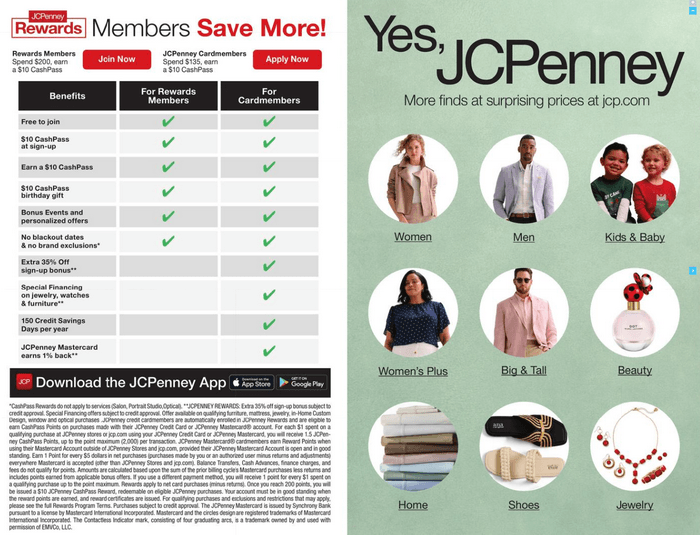 JCPenney's Home Sale Mar 23 Apr 19, 2026