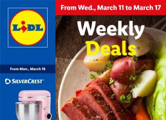 Lidl Weekly Ad Mar 11 – Mar 17, 2026 (St. Patrick’s Day Promotion Included)