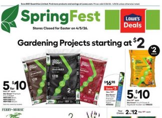 Lowe’s Weekly Ad Mar 26 – Apr 08, 2026