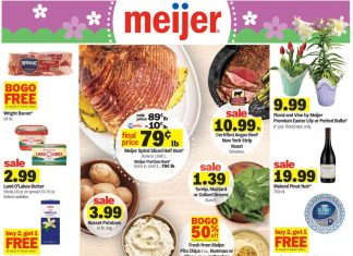 Meijer Weekly Ad Mar 25 – Mar 31, 2026 (Easter Promotion Included)
