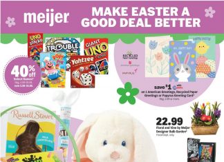 Meijer Easter Ad Mar 25 – Mar 31, 2026
