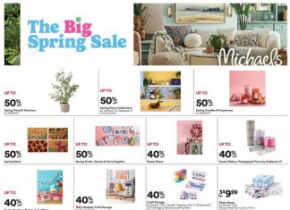 Michaels Weekly Ad Mar 01 – Mar 07, 2026 (Easter Promotion Included)