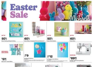 Michaels Weekly Ad Mar 22 – Mar 28, 2026 (Easter Promotion Included)