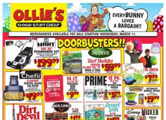 Ollie’s Weekly Ad Mar 11 – Mar 19, 2026 (Easter Promotion Included)
