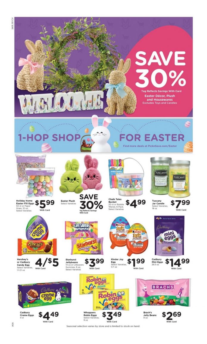 Pick N Save Easter Hours