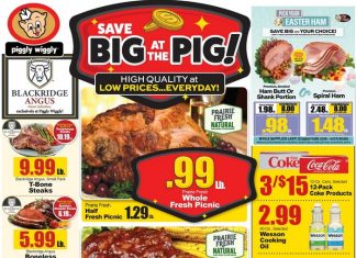 Piggly Wiggly Weekly Ad Mar 25 – Mar 31, 2026 (Easter Promotion Included)