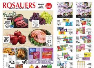 Rosauers Weekly Ad Mar 25 – Mar 31, 2026 (Easter Promotion Included)