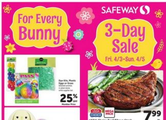 Safeway Weekly Ad Apr 01 – Apr 07, 2026 (Easter Promotion Included)