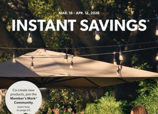 Sam’s Club Instant Savings Mar 18 – Apr 12, 2026 (Easter Promotion Included)