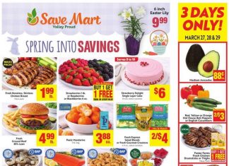 Save Mart Supermarkets Weekly Ad Mar 25 – Mar 31, 2026