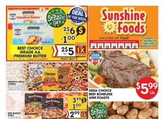 Sunshine Foods Weekly Ad Mar 11 – Mar 17, 2026 (Easter Promotion Included)
