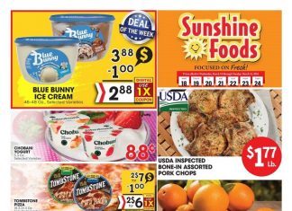 Sunshine Foods Weekly Ad Mar 18 – Mar 24, 2026