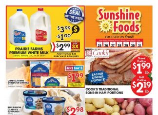 Sunshine Foods Weekly Ad Mar 25 – Mar 31, 2026