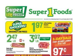Super 1 Foods Weekly Ad Mar 11 – Mar 17, 2026