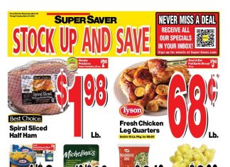 Super Saver Weekly Ad Mar 25 – Mar 31, 2026