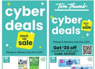 Tom Thumb Weekly Ad Mar 18 – Mar 24, 2026