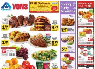 Vons Weekly Ad Mar 25 – Mar 31, 2026
