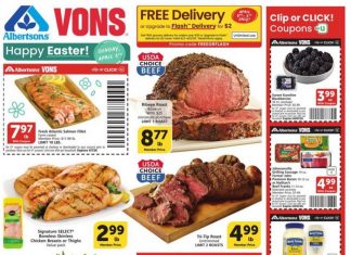 Vons Weekly Ad Apr 01 – Apr 07, 2026 (Easter Promotion Included)