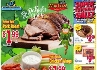Wayfield Foods Weekly Ad Mar 16 – Mar 22, 2026 (Saint Patrick’s Day Promotion Included)