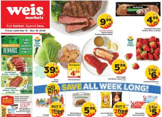 Weis Markets Weekly Ad Mar 12 – Mar 18, 2026 (St. Patrick’s Day & Easter Promotion Included)