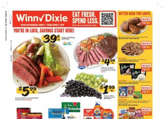 Winn-Dixie Weekly Ad Mar 11 – Mar 17, 2026 (St. Patrick’s Day Promotion Included)