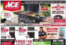 ACE Hardware Backyard BBQ Event Sale Apr 29 – May 12, 2026