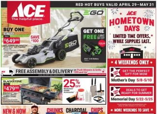 ACE Hardware Monthly Ad Apr 29 – May 31, 2026