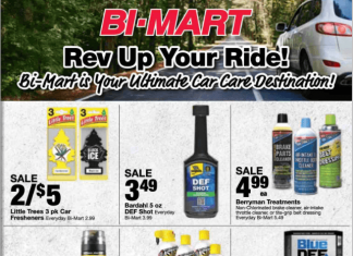 Bi-Mart Car Care Ad Apr 01 – Apr 30, 2026