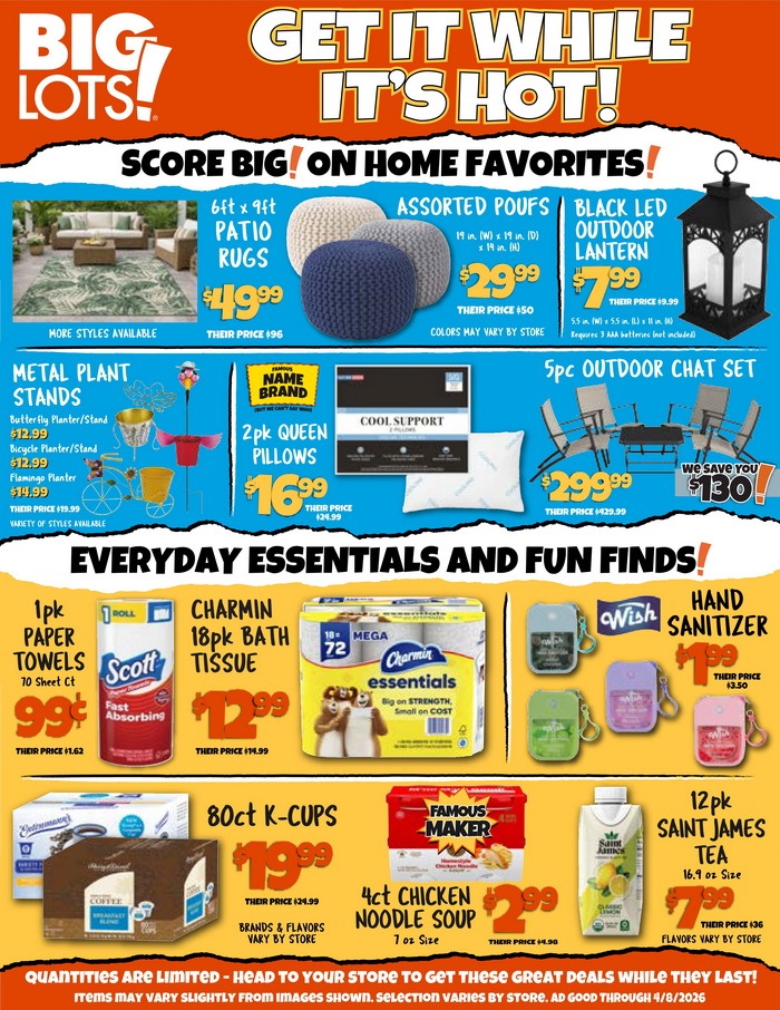 Big Lots Weekly Ad Apr 02 – Apr 08, 2026