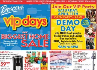 Boscov’s Weekly Ad Apr 09 – Apr 22, 2026