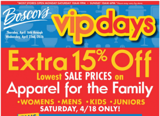 Boscov’s Weekly Ad Apr 16 – Apr 22, 2026