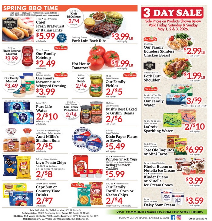 Community Markets Weekly Ad Apr 30 – May 06, 2026