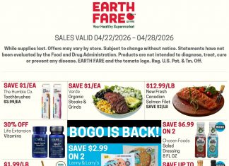 Earth Fare Weekly Ad Apr 22 – Apr 28, 2026