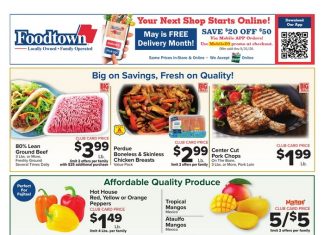 Foodtown Weekly Ad May 01 – May 07, 2026