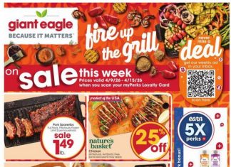 Giant Eagle Weekly Ad Apr 09 – Apr 15, 2026