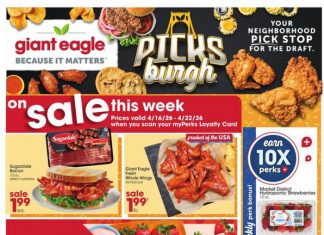 Giant Eagle Weekly Ad Apr 16 – Apr 22, 2026