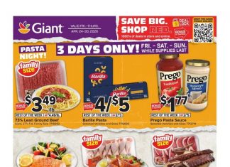 Giant Food Weekly Ad Apr 24 – Apr 30, 2026