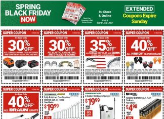 Harbor Freight Spring Black Friday Extended Coupon Sale Apr 14 – Apr 19, 2026