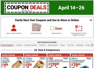 Harbor Freight Coupon Sale Apr 14 – Apr 26, 2026