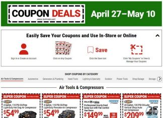 Harbor Freight Coupon Sale Apr 27 – May 10, 2026